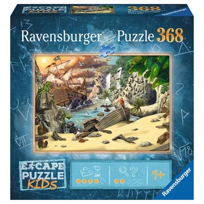 Ravensburger 12956 - Kalózok Veszedelme - 368 db-os Escape KIDS puzzle