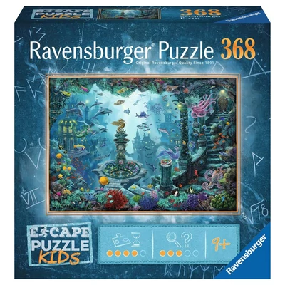 Ravensburger 13395 - Víz alatti királyság - 368 db-os Escape KIDS puzzle