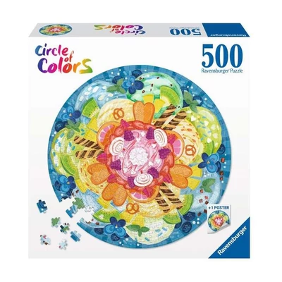 Ravensburger 17348 - Circle of Colors - Ice Cream - 500 db-os puzzle