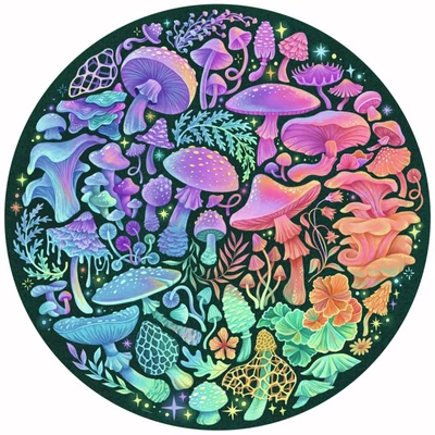 Ravensburger 12000822 - Circle of Colors - Mushrooms 500 db-os puzzle