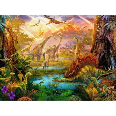 Ravensburger 12000238 - Dínók földjén - 500 db-os puzzle
