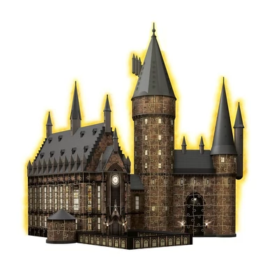 Ravensburger 540 db-os 3D Világító puzzle - Harry Potter - Roxfort (11550)