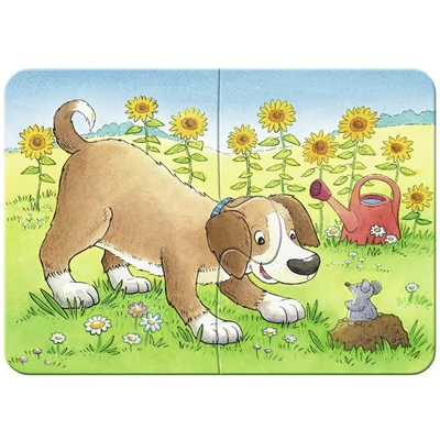 Ravensburger 06951 - Első Baby puzzle - Háziállatok