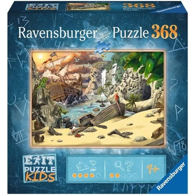 Ravensburger 12954 - Kalózok - 368 db-os Exit puzzle