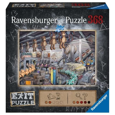 Ravensburger 16484 - Játékgyár - 368 db-os Exit puzzle 