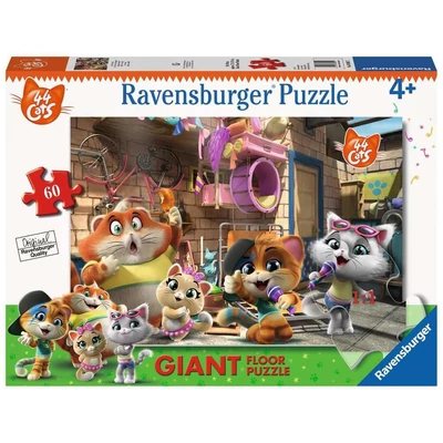 Ravensburger 03005 - 44 csacska macska- 60 db-os Floor puzzle