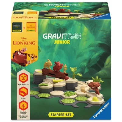Ravensburger - GraviTrax JUNIOR Oroszlánkirály kezdő készlet (73437)