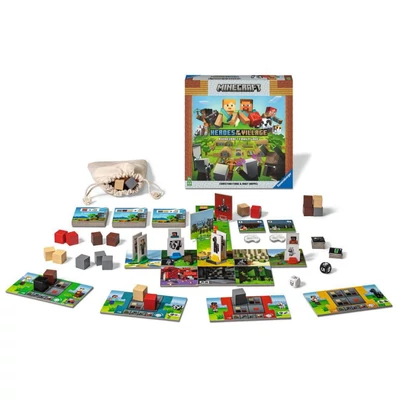 Ravensburger 20936 - Minecraft társasjáték - Heroes of the Village