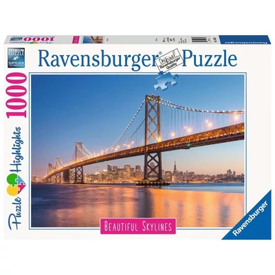 Ravensburger 14083 - Beautiful Skylines - San Francisco - 1000 db-os puzzle