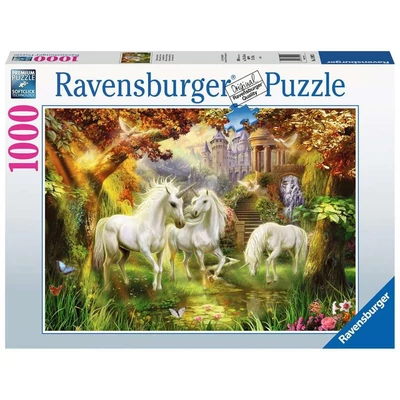 Ravensburger 15992 - Unikornisok az erdőben - 1000 db-os puzzle