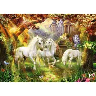 Ravensburger 15992 - Unikornisok az erdőben - 1000 db-os puzzle