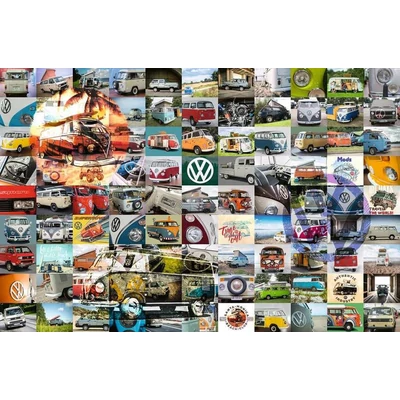 Ravensburger 16018 - 99 Volkswagen kisbusz - 3000 db-os puzzle