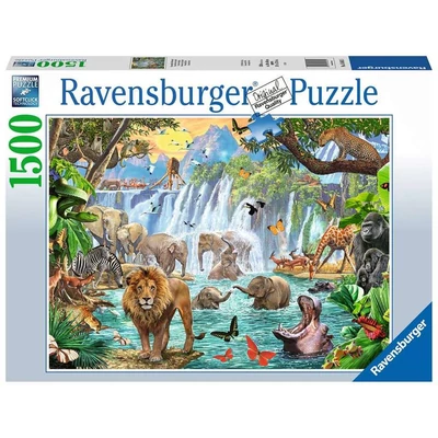 Ravensburger 16461 - Szafari a vízesésnél - 1500 db-os puzzle