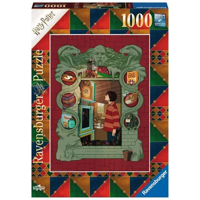 Ravensburger 16516 - Harry Potter - Otthon a Weasley családdal - 1000 db-os puzzle