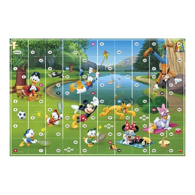 Mickey egér és barátai a játszótéren 2 az 1-ben társasjáték (731707)