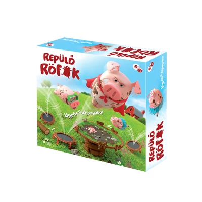 Repülő röfik társasjáték (01964)