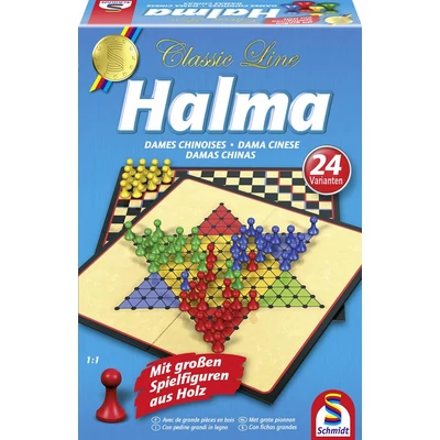 Schmidt - Classic Line, Halma társasjáték (49217)