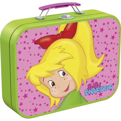 Schmidt 55595 - Bibi Blocksberg Puzzle-Box - 2x60+2x100 db-os puzzle fém bőröndben