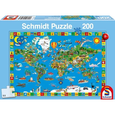 Schmidt 56118 - Your amazing world - 200 db-os puzzle