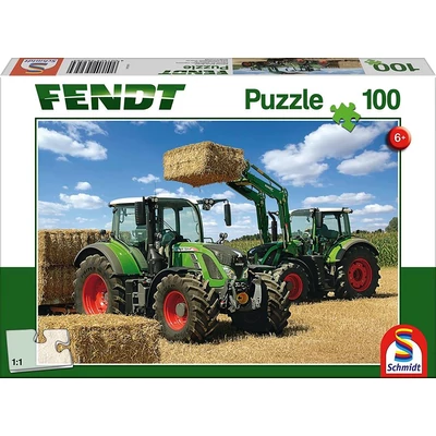 Schmidt 56256 - Fendt 724 Vario mit Frontlader Cargo - 100 db-os puzzle