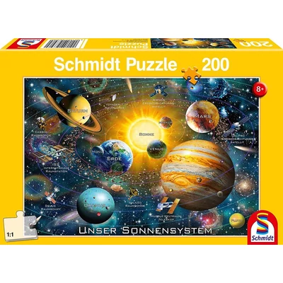 Schmidt 56308 - Our Solar System - 200 db-os puzzle