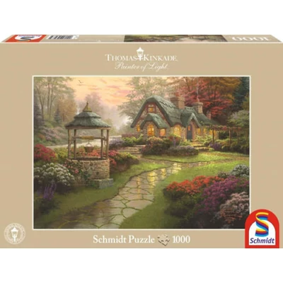 Schmidt 58463 - Make a Wish Cottage, Thomas Kinkade - 1000 db-os puzzle