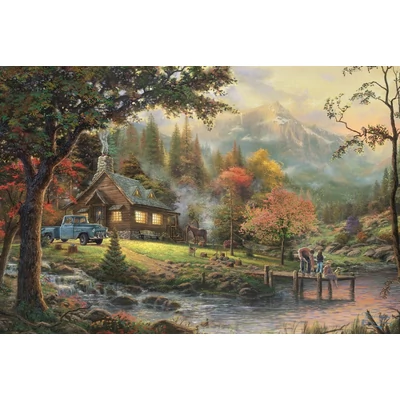 Schmidt 58465 - Peaceful Moment, Thomas Kinkade - 500 db-os puzzle