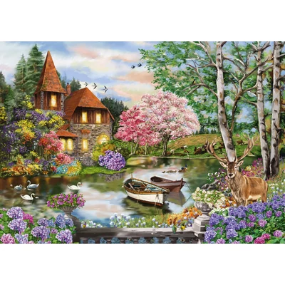 Schmidt 1000 db-os puzzle - House on the Lake (58985)