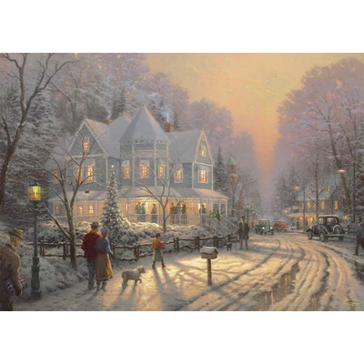 Schmidt 58627 - A Holiday Gathering, Thomas Kinkade - 1000 db-os puzzle