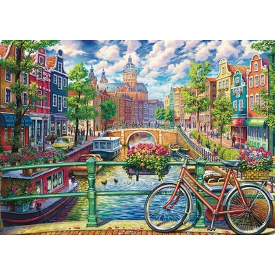 Schmidt 58877 - Amsterdam canal charm - 1000 db-os puzzle