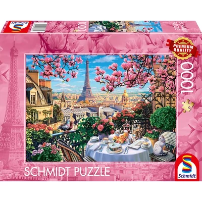 Schmidt 58876 - Breakfast in Paris - 1000 db-os puzzle