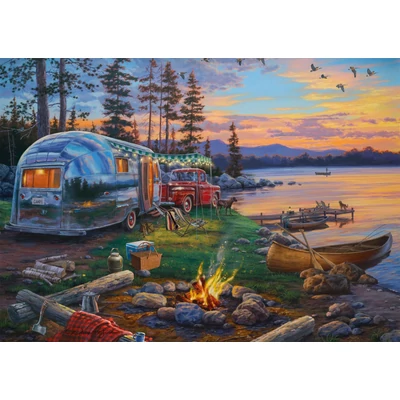Schmidt 58533 - Campfire paradise - 1000 db-os puzzle