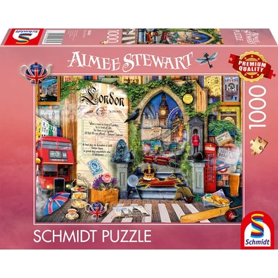 Schmidt 58606 - Memories of London, Aimee Stewart - 1000 db-os puzzle