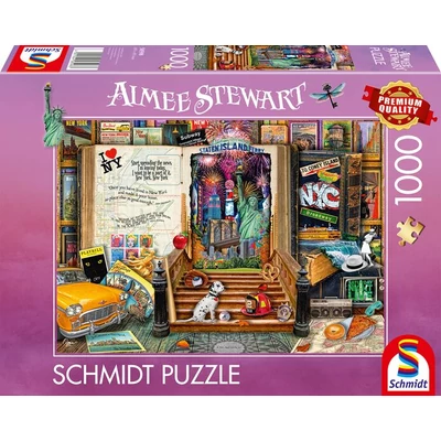 Schmidt 58598 - Memories of New York, Aimee Stewart - 1000 db-os puzzle
