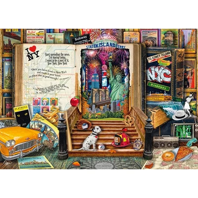 Schmidt 58598 - Memories of New York, Aimee Stewart - 1000 db-os puzzle