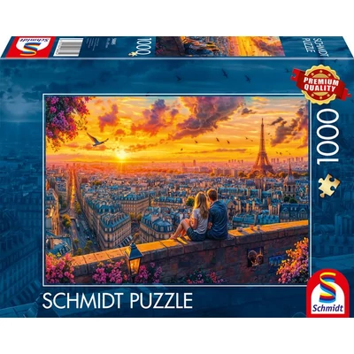 Schmidt 58885 - Paris rooftop whispers - 1000 db-os puzzle