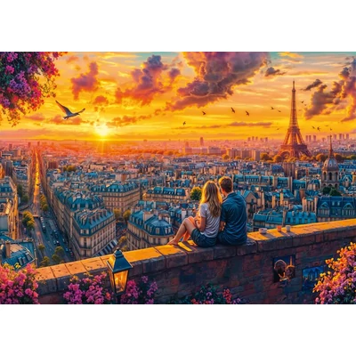 Schmidt 58885 - Paris rooftop whispers - 1000 db-os puzzle