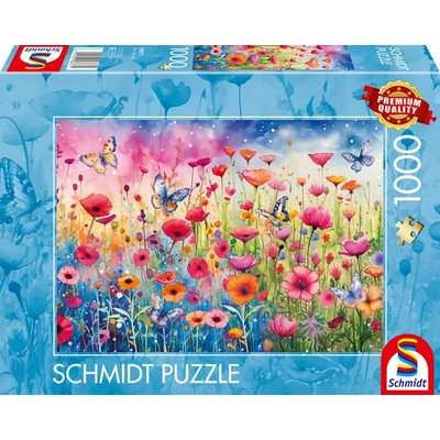 Schmidt 58873 - Poppy field - 1000 db-os puzzle