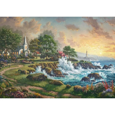 Schmidt 58628 - Seaside Haven, Thomas Kinkade - 1000 db-os puzzle