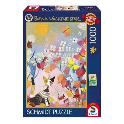 Schmidt 58658 - Striped kitten, Rosina Wachtmeister - 1000 db-os puzzle