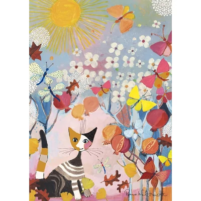 Schmidt 58658 - Striped kitten, Rosina Wachtmeister - 1000 db-os puzzle