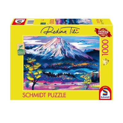 Schmidt 58644 - The calm of the mountain, Redina Tili - 1000 db-os puzzle