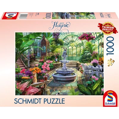 Schmidt 58633 - Victorian greenhouse, Jeff Haynie - 1000 db-os puzzle