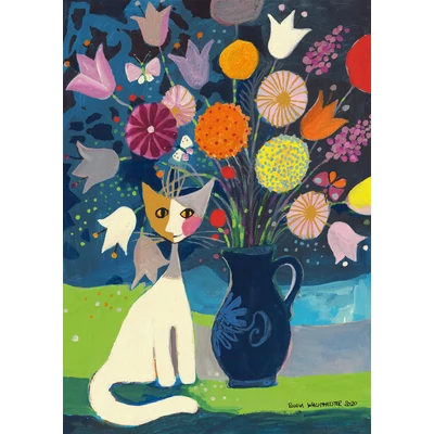 Schmidt 58656 - White catRosina, Wachtmeister - 1000 db-os puzzle