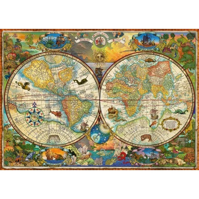 Schmidt 59741 -  Creatures of the Earth - 2000 db-os puzzle