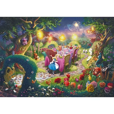 Schmidt 57398 - Disney - Mad Hatters Tea Party, Thomas Kinkade - 6000 db-os puzzle