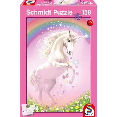 Schmidt 56354 - Pink unicorn - 150 db-os puzzle