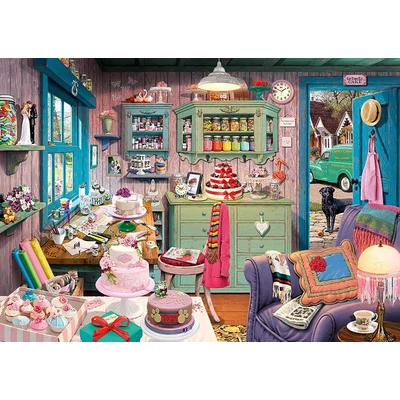 Schmidt 59653 - Grandmother&#039;s room - 1000 db-os Secret puzzle