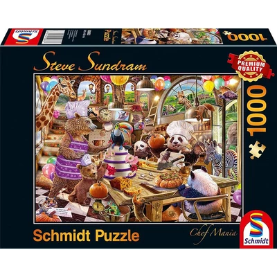 Schmidt 59663 - Chef Mania, Steve Sundran - 1000 db-os puzzle
