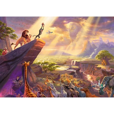 Schmidt 59673 - The Lion King, Thomas Kinkade  - 1000 db-os puzzle
